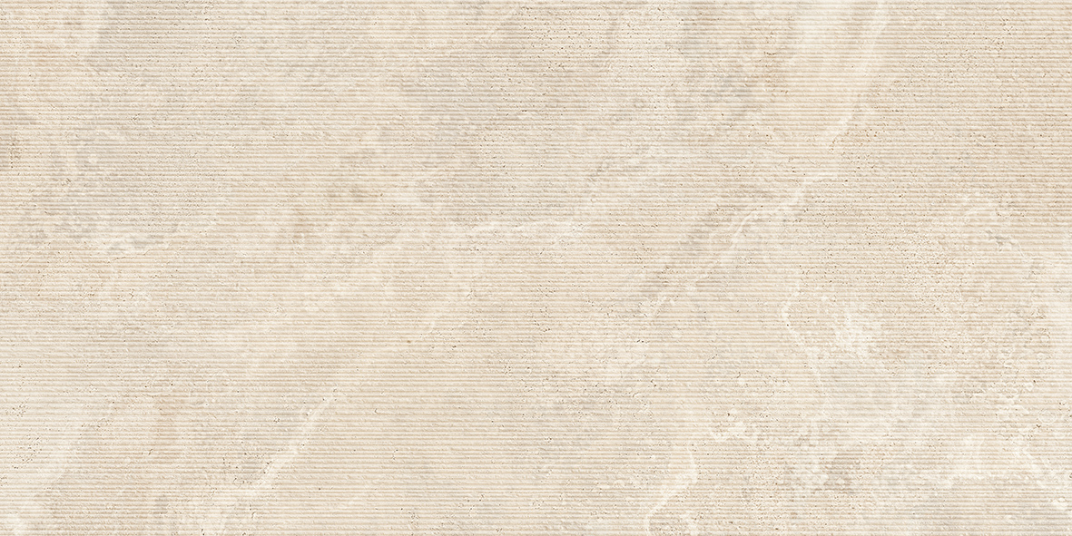 Crown Travertine Beige Structured Decor P3