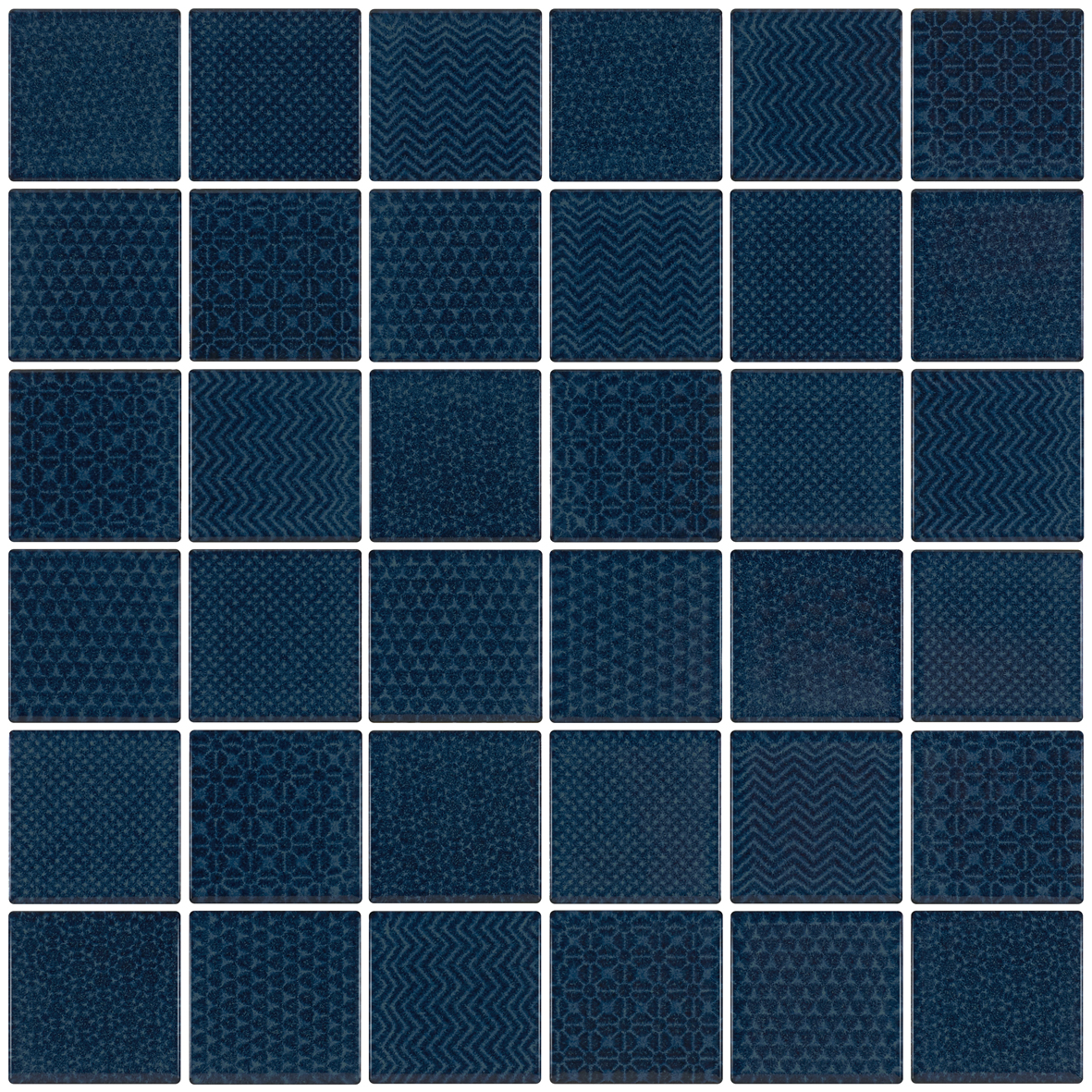 Celadon Azure Mosaic
