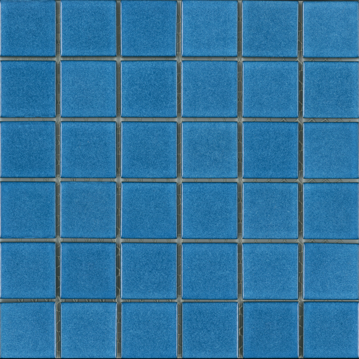 Gloss Light Cobalt Blue Mosaic
